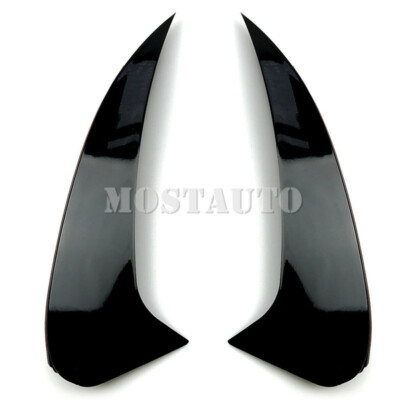 For Benz CLS C257 CLS450 CLS53 AMG Black Rear Bumper Spoiler Air