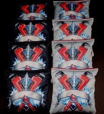 STAR OF LIFE EMT TOOL MAN MECHANIC 8 ACA Regulation Cornhole Bean Bags B322