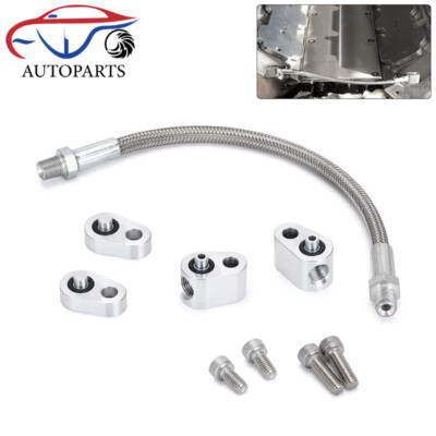 For LS LS1 Throttle Body Bypass Coolant Steam Port Crossover Hose