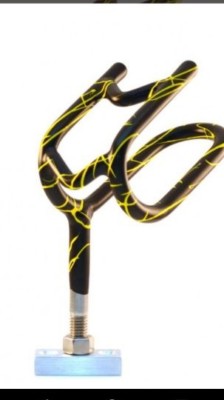 Roughneck CUSTOM rodholders set of 10 ,with mounting BLOCKS .and free ship.