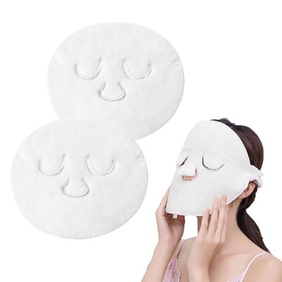 Cotton Mask Face Towel Wet Compress Pore Clean Skin Care Moisturizing Beauty.
