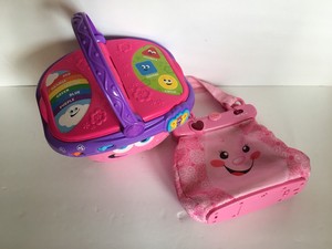 fisher price laugh & learn purse