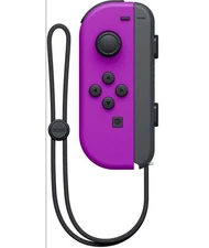Nintendo Switch Joy-Con (L) Wireless Left Controller (Neon Purple)