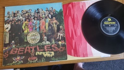 The Beatles - Sgt Pepper's Lonely Hearts Club Band PMC 7027 Fourth Proof Sleeve