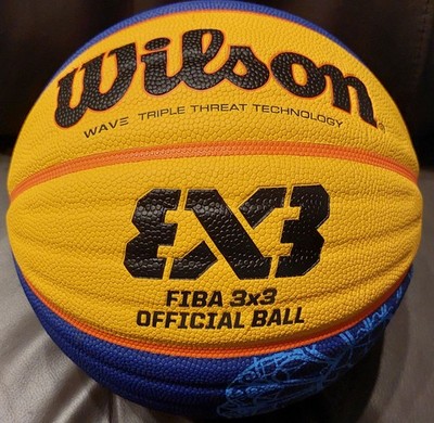Basketball Wilson Offizieller Game Ball 3X3 Olympiade Paris 2024 Größe 6 