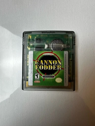 Cannon Fodder Nintendo Game Boy Color Action Adventure Tested works!