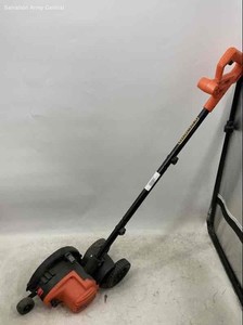 BLACK+DECKER Black Orange Corded Electric 2-in-1 Landscape Edger and Trencher
