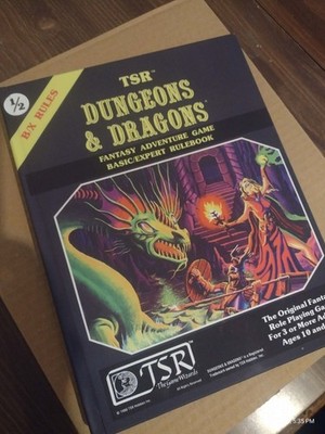 Dungeons & Dragons Basic & Expert Set Book - (Core B/X D&D) Core Rules TSR NEW*