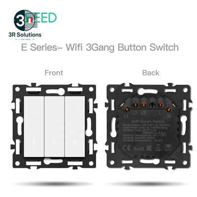 BSEED WIFI Click Switch Function Part Only Glass Frame Smart Light Switch P