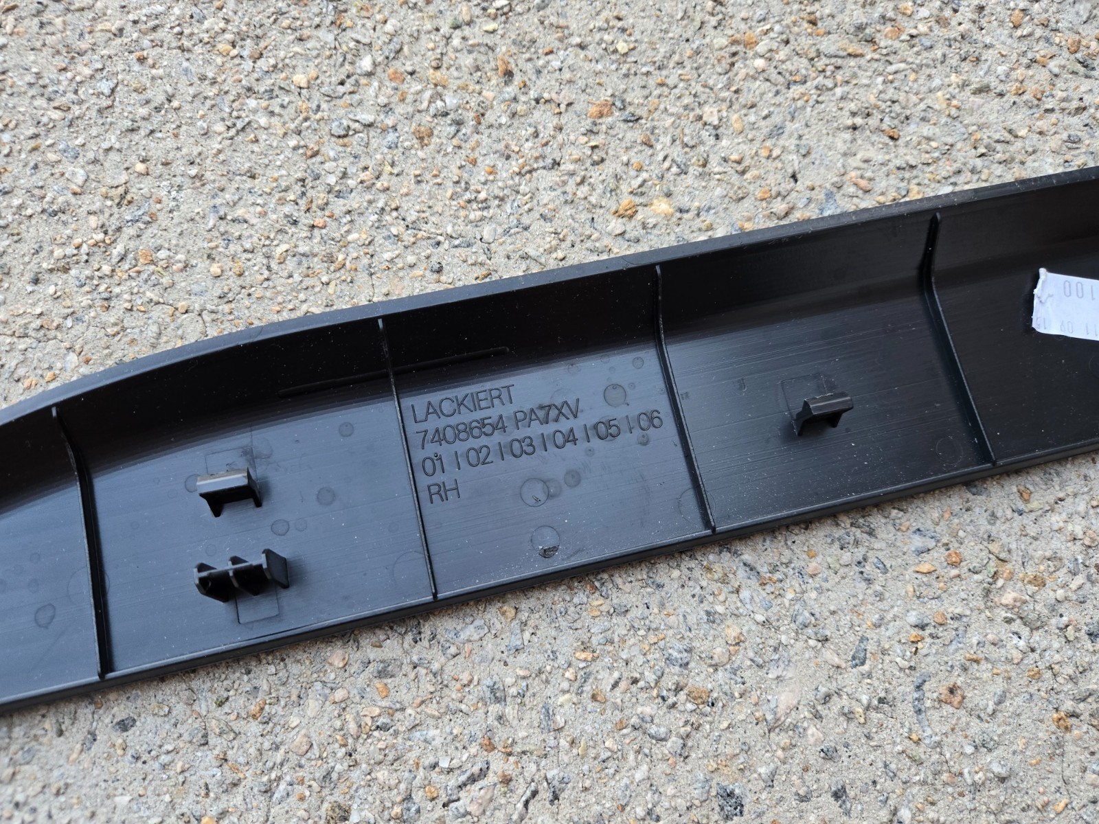 2014-2020 BMW I8 Front Right Passenger Side Inner Door Sill Trim Scuff Plate OEM