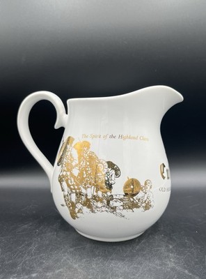 Vintage The Culloden Scotch Whisky Water Jug Buchan Pottery Scotland