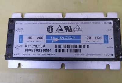 VICOR DC/DC Converter 48V 28V, 150W