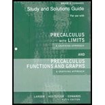 PRECALCULUS FUNCTIONS AND GRAPHS A GRAPHING APPROACH By Ron Larson  Robert