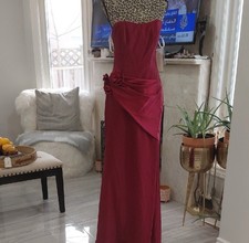 Sophia Tolli Red Gown Dress