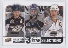 2008 Collector's Choice 3 Star Selections Dan Ellis Jason Arnott JP Dumont 0a4