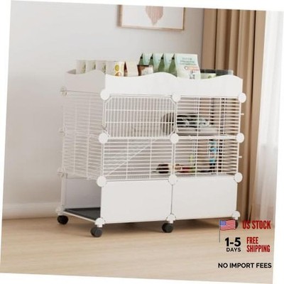 Small Guinea Pig Cages Indoor, C&C Chinchilla Rat 29.52''L x 15.35''W x 25.98''H