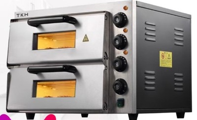 Commercial Electric Oven Double-Layer, Two-Tier,Two-Tray Baking for Home Use220V