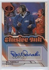 2022 Panini Illusions Elusive Ink Red 9/15 Bill Parcells #EI-BP Auto HOF 15j6