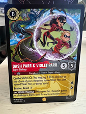 Ravensburger Lorcana TCG Dash Parr Violet Parr 133/207 Non Foil EN