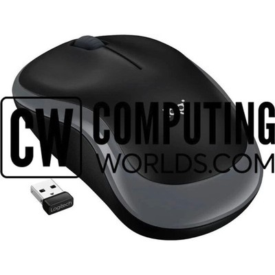 Logitech M185 Wireless Mouse Grey 910-002225 2.4GHz USB Nano Receiver New