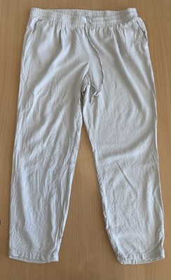 VERO MODA Curve Leinenmix Hose EU 46 / UK 18 / US 14   Beige, sehr gut