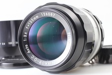   N MINT w/Box Nikon Nikkor Q C Auto 135mm f3.5 MF Telephoto Lens From JAPAN