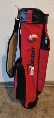 RARE VNTG 80's Jones Sports Portland Trail Blazers Light Weight Golf Carry Bag