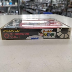 Sega Mega-cd Soft Game Kanzume Vo.1 Used