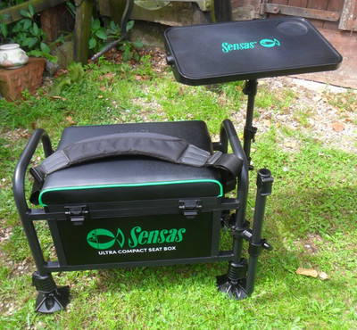 Sensas Ultra Compact Seat Box Match Roving  Carp Fishing