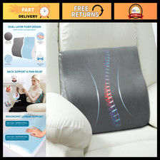 Ergonomic Lumbar Support Pillow - Dual-Layer ...