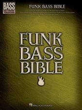 Funk Bass Bible Bass Guitar Tab Intermediate Vocal Sheet Music Lyrics Song Book
