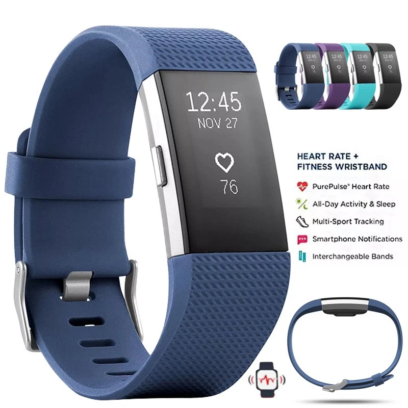 🔥Fitbit Charge 2 Smartwatch Herzfrequenzmonitor und Fitness-Armband Tracker - Bild 2 von 4