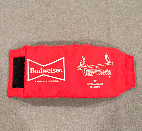Budweiser St. Louis Cardinals 1987 NL Champions Cool Wrap Can Bottle Cooler