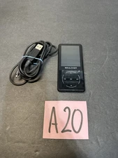 SOULCKER D16 digital music player 16GB w/Bluetooth, black For Parts Untested