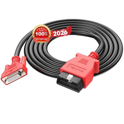 Autel Original OBD2 Main Test Cable - 16 Pin 3 Rows OBDII Diagnostic 3.3 feet