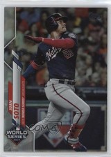 2020 Topps World Series Highlights Rainbow Foil Juan Soto #6 8p7