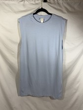 H&M Light Blue Shirt Dress S