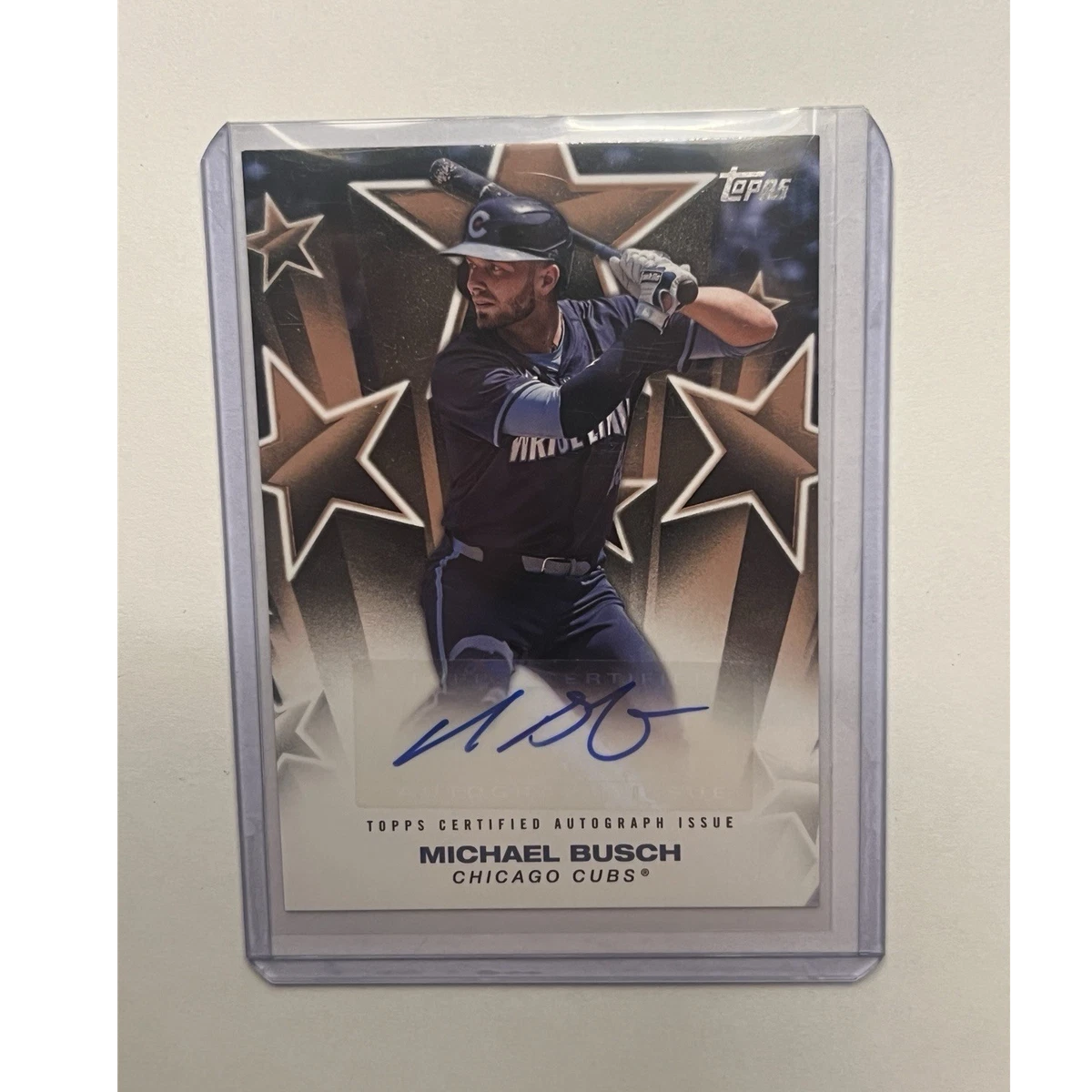 2025 Topps Series 1 - Michael Busch #BSA-MBU for sale | eBay