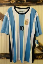 Argentina Messi Soccer Jersey Shirt AFA Official Licensed Mens XXL NWT World Cup