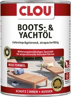 Clou Boots- & Yachtlack 2,5 L Transparent Holzschutzlasur