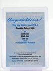 ACE BAILEY 2025-26 TOPPS FINEST ROOKIE AUTOGRAPH BASE JAZZ RC AUTO Q1042