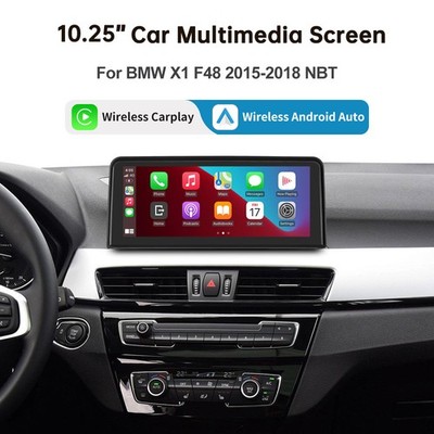 Für BMW NBT X1 F48 mit NBT 10,25' Wireless CarPlay Android Auto Touchscreen