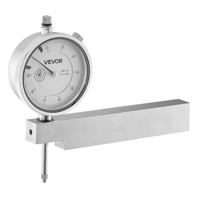 VEVOR Dial Test Indicator Metal Base 0.001 in Accuracy 0-1 Range Precision Tool