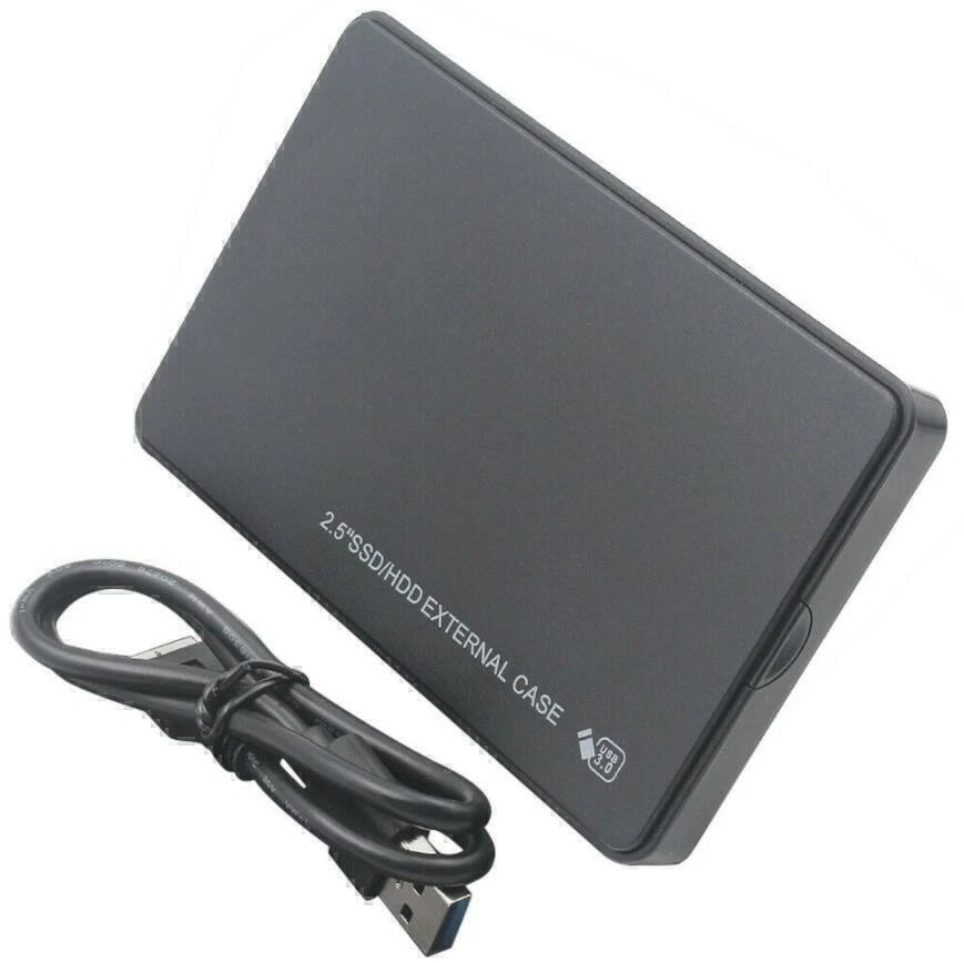 USB 3.0 2.5" External HDD SSD Enclosure Hard Drive Case SATA 3.0 Storage Case