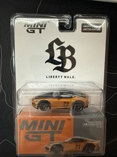 MINI GT Nissan Fairlady Z Liberty Walk LB Nation Works 1:64 Gold Limited Edition