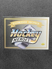 1992-93 Upper Deck Header Card Hockey Heroes: Gordie Howe #NNO
