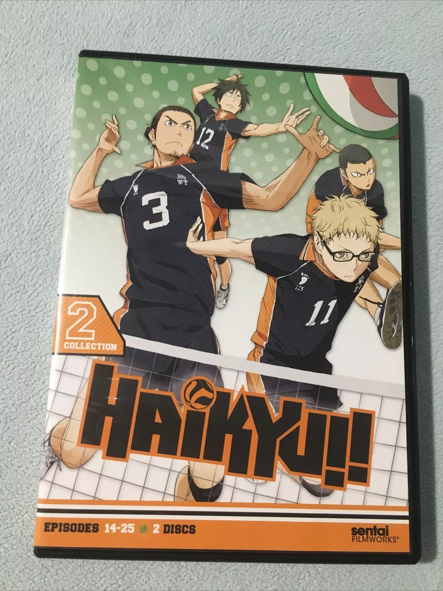 Haikyu Haikyuu!! Anime DVD Season 1 Collection 2