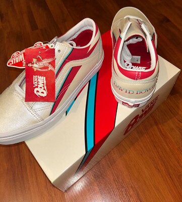 VANS X David Bowie Old Skool Aladdin Sane 2019, Limited Edition UK