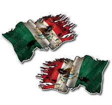 Mexico Mexican Flag Decal Sticker Car Truck Window Bumper 3M Vinyl Country Latin