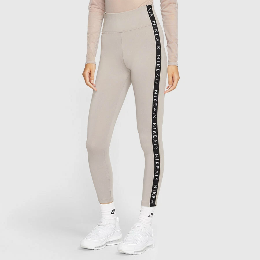 Nike Womens Nike Air Leggings Pants BV4773-218 Pumice- Sizes M, L, or XL